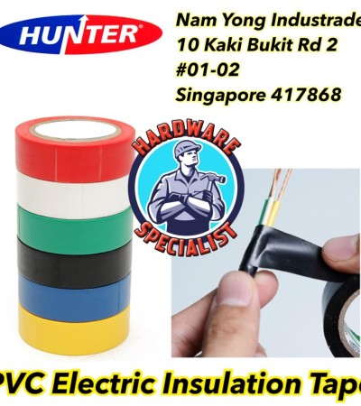 Hunter PVC Insulation Electrical Tape / PVC Tape / UV Resistant